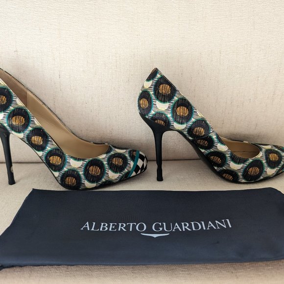 Alberto Guardiani Stiletto Heels Size 38.5 - Picture 1 of 7
